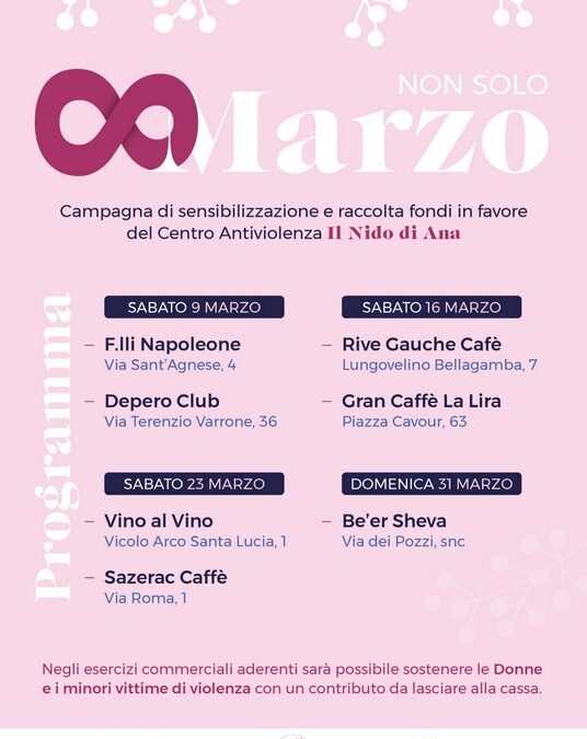 Non solo 8 marzo – Programma